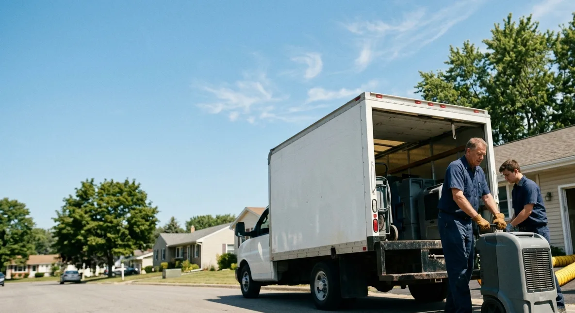 Water Damage Cleanup in Donovan, IL near me